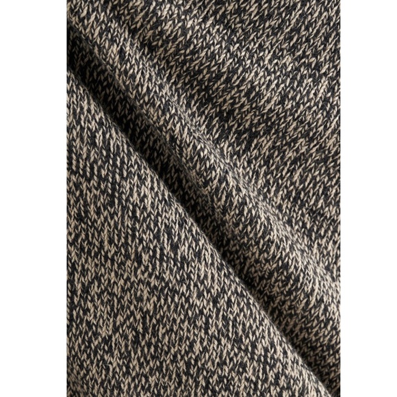 ROOTS CABIN Shawl Cardigan in Cotton Blend Grey Oat Mix - M - Picture 4 of 13